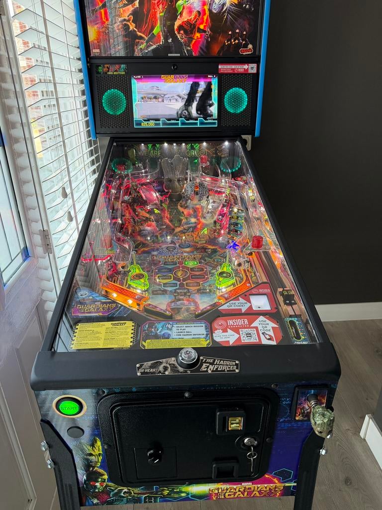 Guardians of the Galaxy pro, Ophalen, Zo goed als nieuw, Flipperkast, Stern