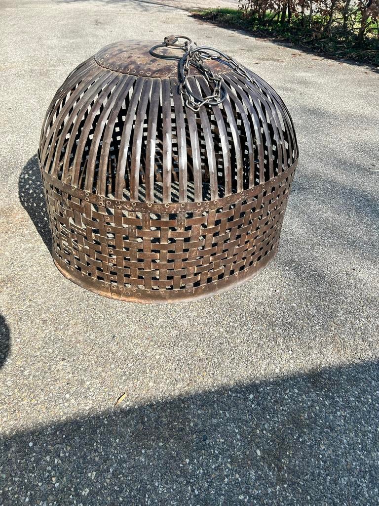 Originele hanenmand lamp, Ophalen