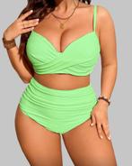Bikini Mia Limegroen (44-52), Kleding | Dames, Verzenden, Nieuw, Groen, Bikini