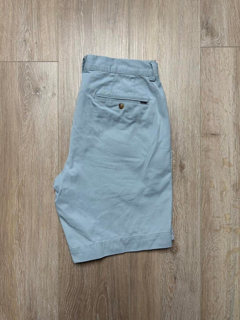 Ralph Lauren chino marineblauw RL060 maat 32, Kleding | Heren, Broeken en Pantalons, Ophalen of Verzenden, Zo goed als nieuw, Maat 48/50 (M)