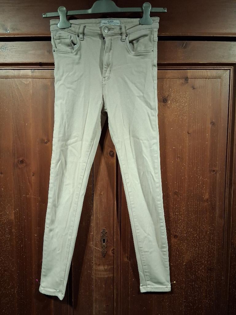 Beige jeans jegging 36 Vs. Miss, Beige, Ophalen of Verzenden, Zo goed als nieuw, Maat 36 (S)