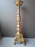 Koperen kerkkandelaar 53 cm, Antiek en Kunst, Ophalen of Verzenden, Koper of Brons