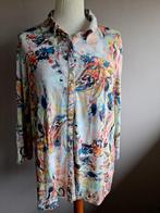 Kleurrijke stretch blouse print van Roberto Sarto, maat 48, Kleding | Dames, Overige kleuren, Maat 46/48 (XL) of groter, Ophalen of Verzenden