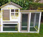 Uitbreidingsren / aanbouwren  voor Gerlos konijnenhok, Ophalen of Verzenden, 110 cm of meer, Hok, 90 cm of meer