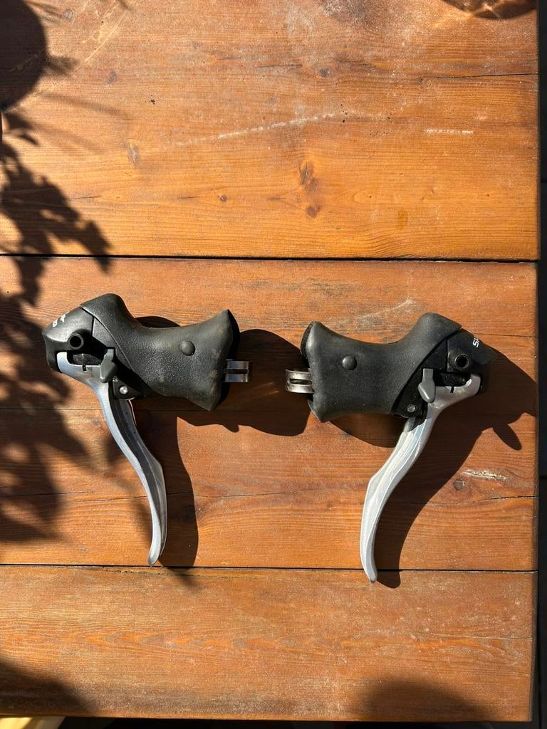 Shimano sora shifters 2 en 7 mechanische, Fietsen en Brommers, Ophalen of Verzenden, Zo goed als nieuw