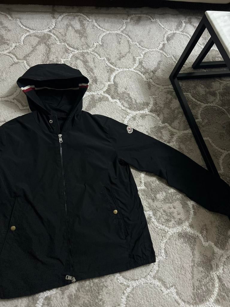 Moncler Grimpeurs Windbreaker Maat S Zwart, Ophalen of Verzenden, Zo goed als nieuw, Maat 46 (S) of kleiner, Zwart
