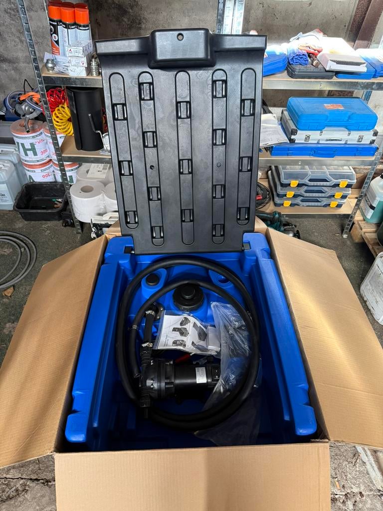 Adblue tank 200 liter, Ophalen