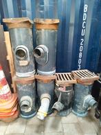 6 Kolken, straatkolken,straatputten, put, afvoerput., Doe-het-zelf en Verbouw, Buizen en Afvoer, Ophalen, Gebruikt, Pvc, Minder dan 2 meter