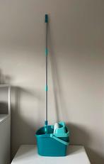 Leifheit Powerclean Micro Duo Dweil 33cm + extra dweil zgan, Huis en Inrichting, Schoonmaakartikelen, Ophalen of Verzenden, Dweilemmer, -bak, of -wagen