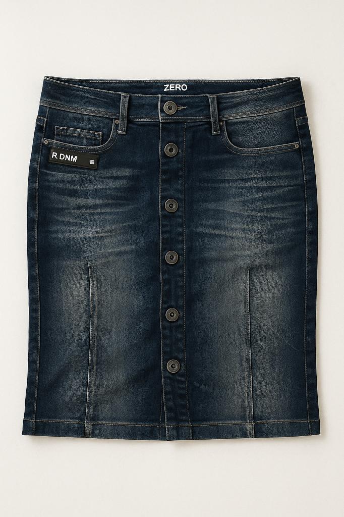 Stoere GSTAR / G-STAR spijkerrok in maat 27., Blauw, Ophalen of Verzenden, Maat 34 (XS) of kleiner, Gedragen