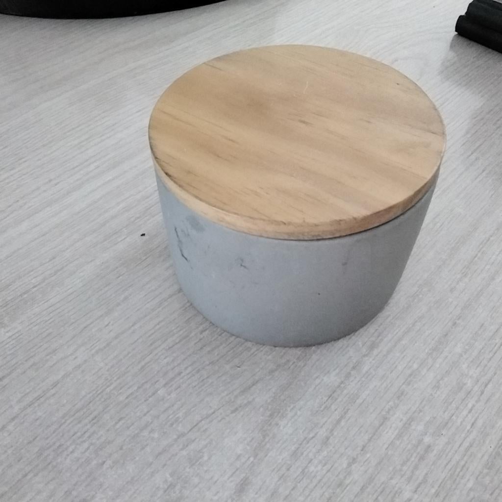 Hema kaars in potje, Overige materialen, Gebruikt, Ophalen of Verzenden, Kaars