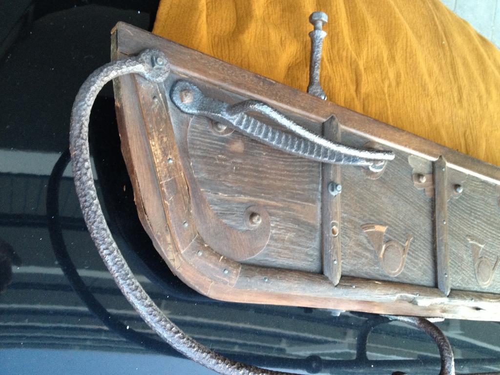 antiek onderdeel van een oude postwagen of postkoets, Ophalen of Verzenden