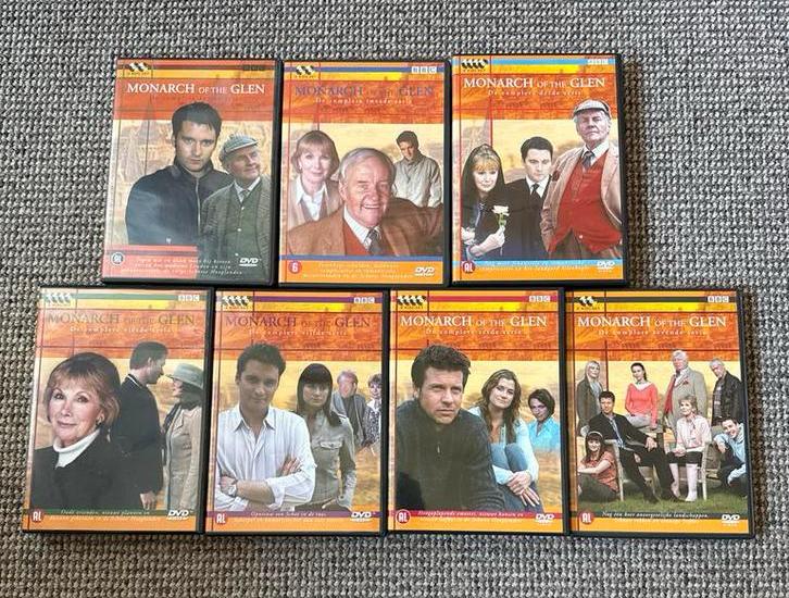 Monarch of the Glen - Complete Serie, seizoen 1 t/m 7, NLO, Cd's en Dvd's, Dvd's | Tv en Series, Alle leeftijden, Boxset, Drama