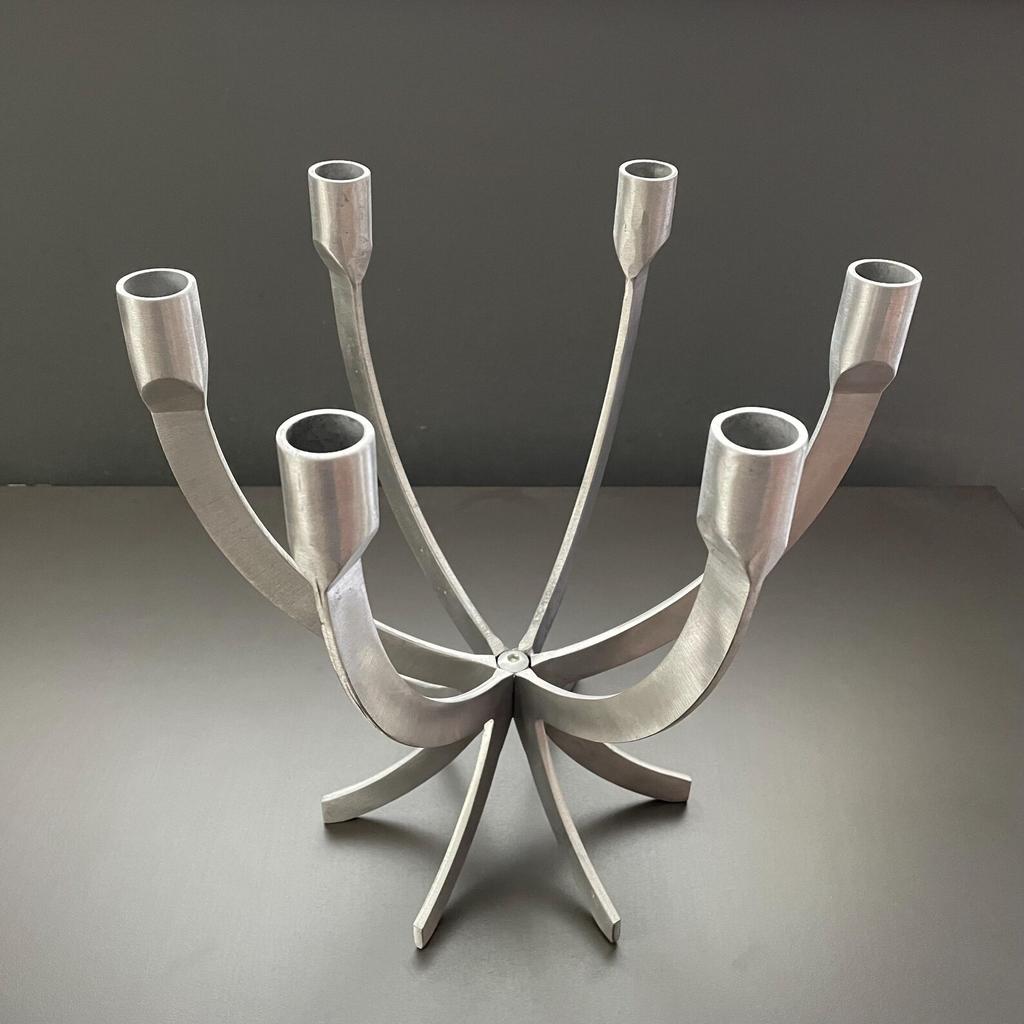 Vintage IKEA 6 armige kandelaar ‘Ceremoni’ NIEUW IN DOOS, Ophalen of Verzenden, Zo goed als nieuw, Metaal, 25 tot 50 cm