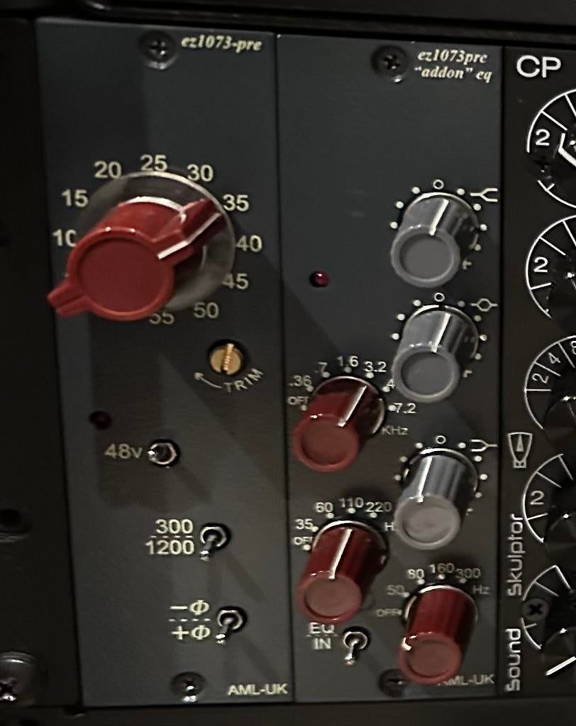 AML Ez1073 mic preamp en eq (500 series), Audio, Tv en Foto, Ophalen of Verzenden, Zo goed als nieuw, Audio