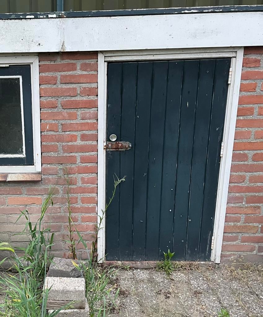 Deurkozijn, Gebruikt, Deurkozijn, Hout, Ophalen