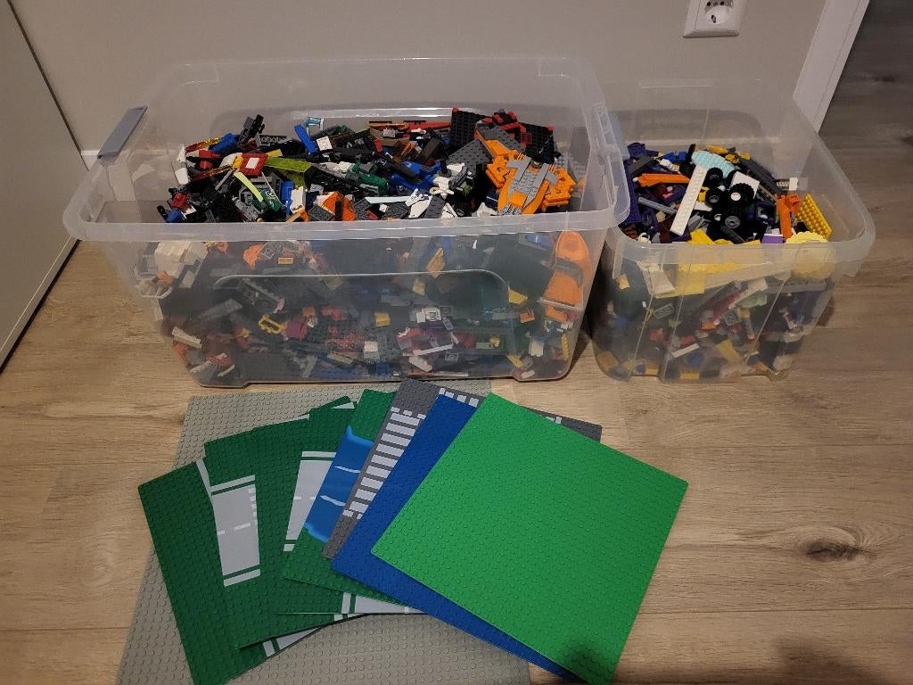 Losse lego 15 kg te koop, Kinderen en Baby's, Speelgoed | Duplo en Lego, Ophalen of Verzenden, Gebruikt, Losse stenen, Lego