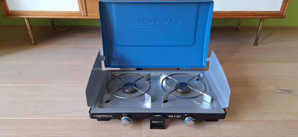 Campingaz S200 kit met gasslang - Zo goed als nieuw, Ophalen of Verzenden, Zo goed als nieuw