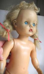 Pop Jaren 50~Blauwe ogen~Beweegbaar~Blond haar, Ophalen of Verzenden, Gebruikt, Pop