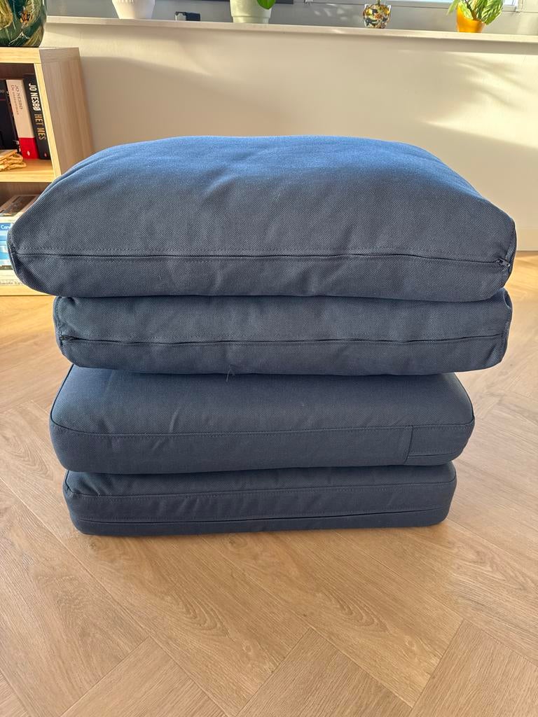 IKEA Kussens Tuinset - Donkerblauw, Ophalen, Zo goed als nieuw
