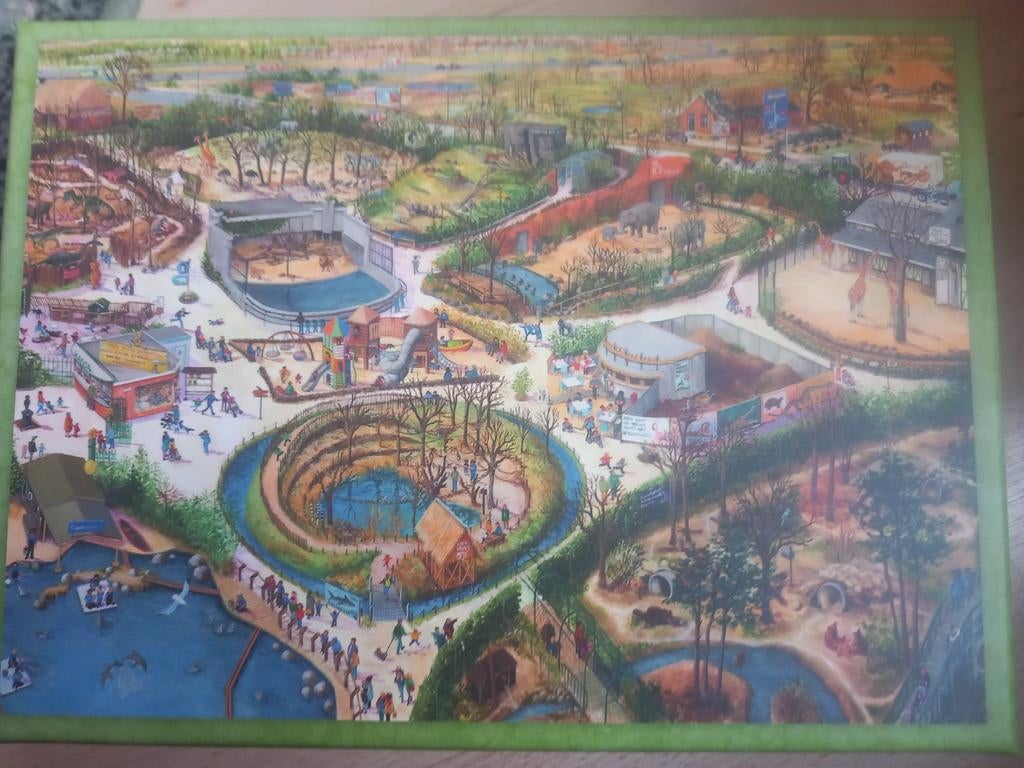 Senioren puzzel, Ophalen of Verzenden, Minder dan 500 stukjes, Zo goed als nieuw, Legpuzzel