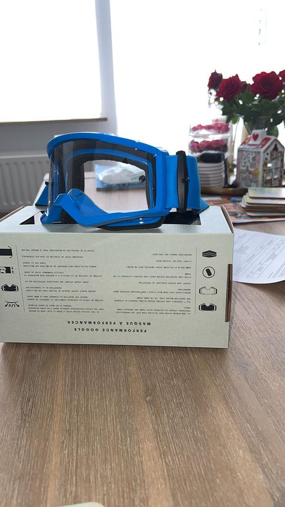 Fox V1 Crosshelm - Zeer goede staat, Kinderen, Offroadhelm, S, Tweedehands