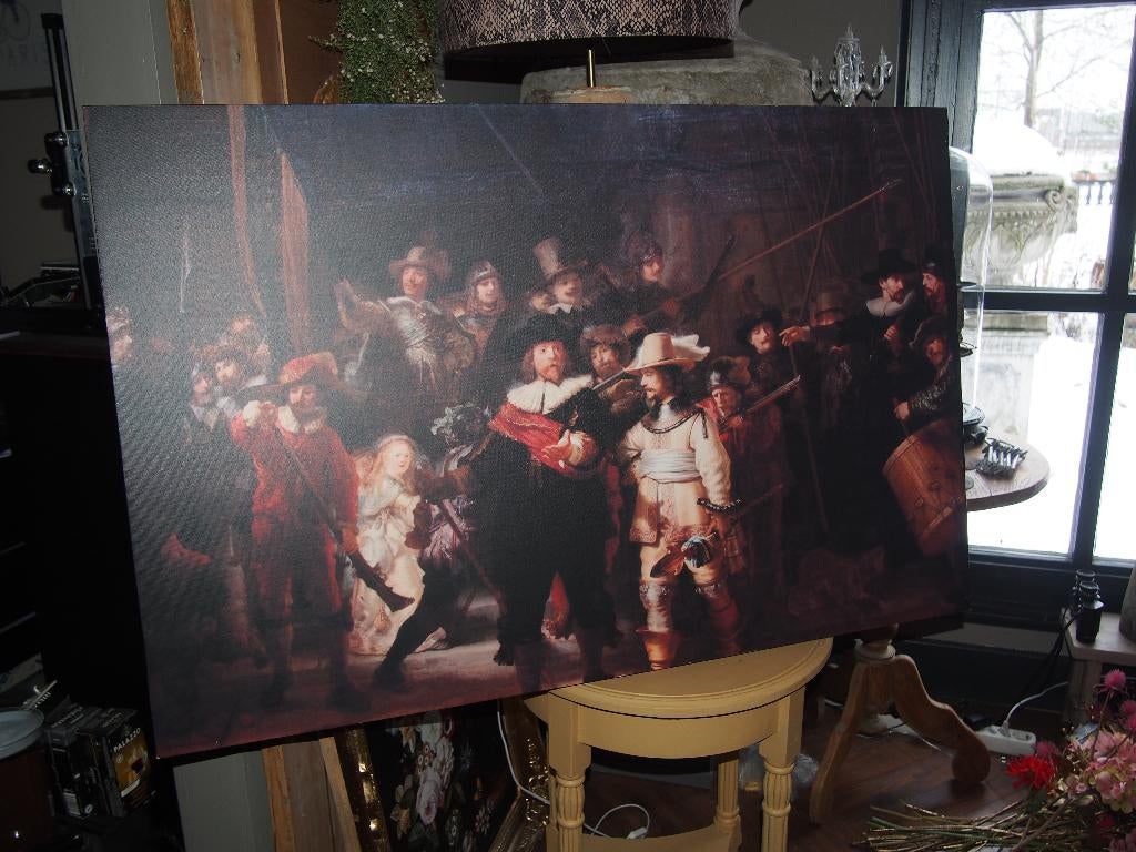 De Nachtwacht, Ophalen, Minder dan 50 cm, Gebruikt, Foto of Poster