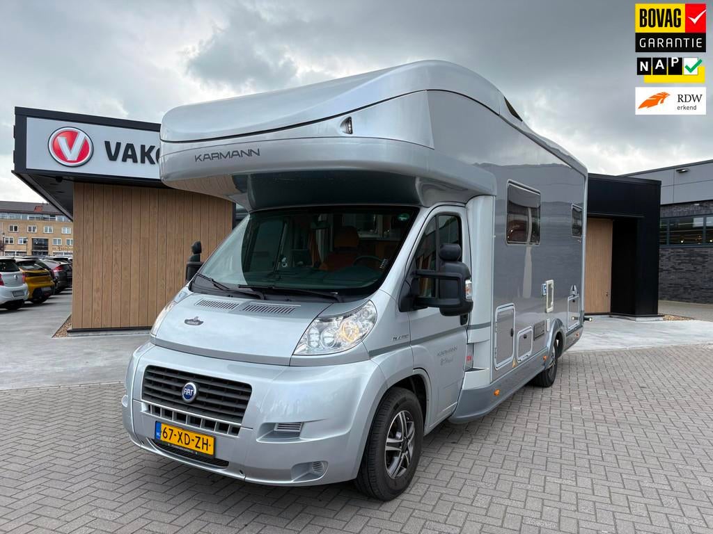Fiat Ducato Karmann Ontario 700, Caravans en Kamperen, Karmann Mobil, Alkoof, Alarm, Bedrijf