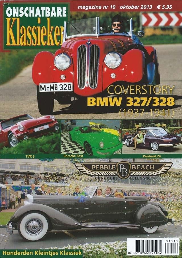 OK 10 2013 : BMW 327 328 - Panhard - TVR S - Triumph GT6, Ophalen of Verzenden, Gelezen, Algemeen
