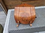 Mooie lederen tas 30 bij 30 bij 17 cm, Motoren, Ophalen of Verzenden, Gebruikt