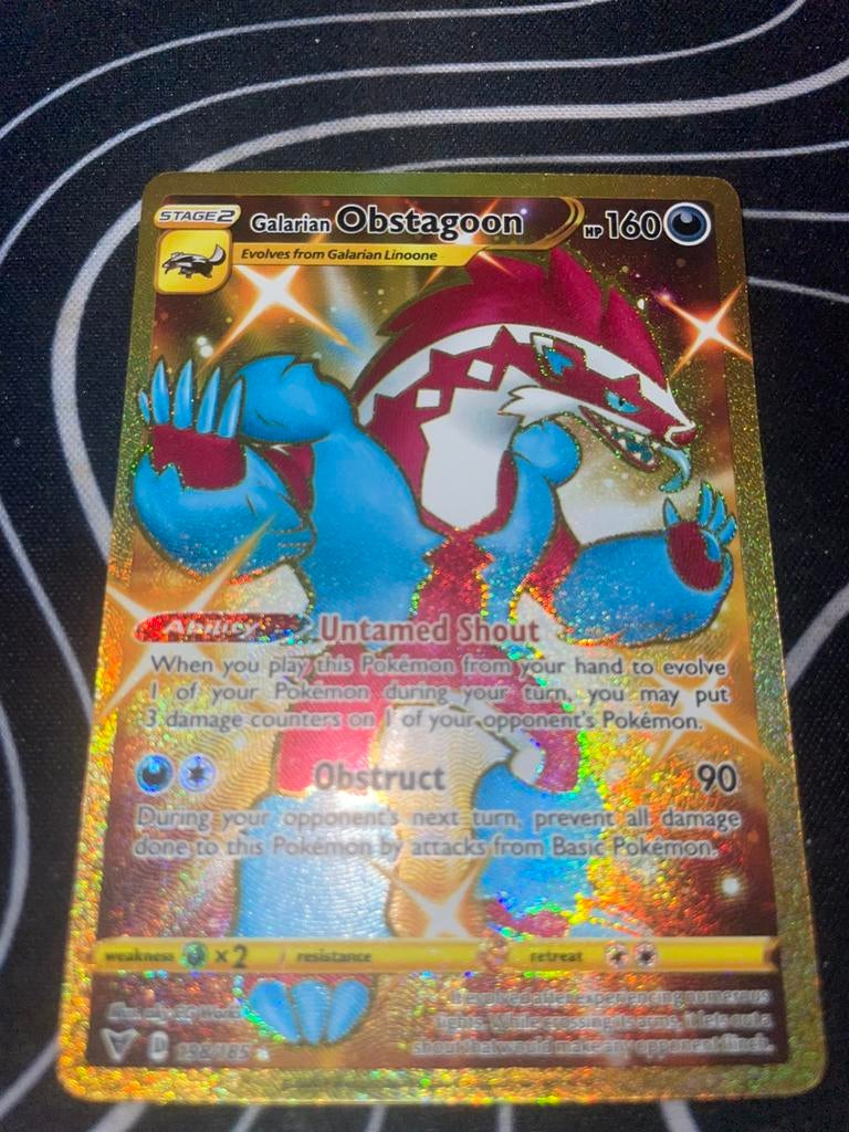 Galarian obstagoon 198/185, Ophalen of Verzenden, Zo goed als nieuw