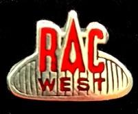 RAC West speld, Verzenden, Nieuw, Transport, Speldje of Pin