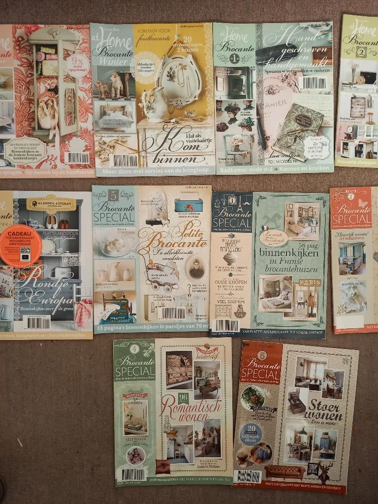 10 Stuks Ariadne at Home Brocante Special, Boeken, Ophalen of Verzenden, Gelezen, Overige typen