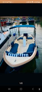 Oud huijzer 440 sloep, met een Yamaha 8PK, Ophalen, Zo goed als nieuw, Minder dan 70 pk, 3 tot 6 meter