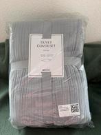 Dekbedovertrek mousseline licht blauw  240x220 H&M Home, Dekbedovertrek, Ophalen of Verzenden, Grijs, Nieuw