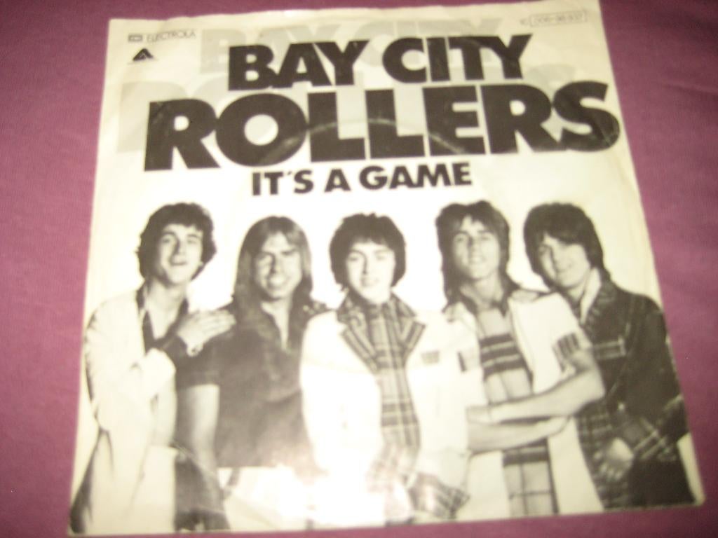 Bay City Rollers: It`s a game, Cd's en Dvd's, Vinyl Singles, Ophalen of Verzenden, Zo goed als nieuw, Pop, Single