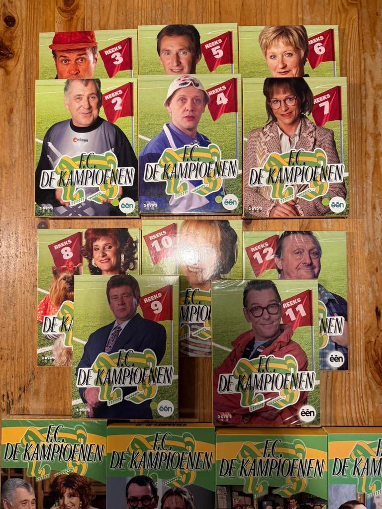 F.C. Fc De Kampioenen DVD Box - Reeks 2 t/m 20, Alle leeftijden, Verzenden, Zo goed als nieuw
