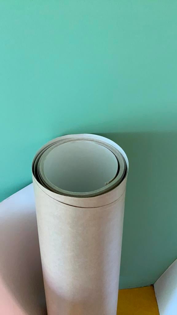 Restant rol stucloper, Ophalen of Verzenden, Zo goed als nieuw, Minder dan 5 m², Folie