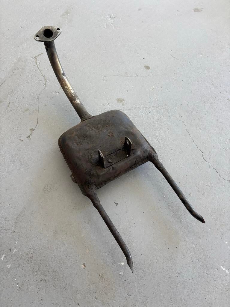 Puch MS50 Uitlaat klein Potje 1954 sicke babypuch, Ophalen of Verzenden, Gebruikt, Uitlaat, Puch