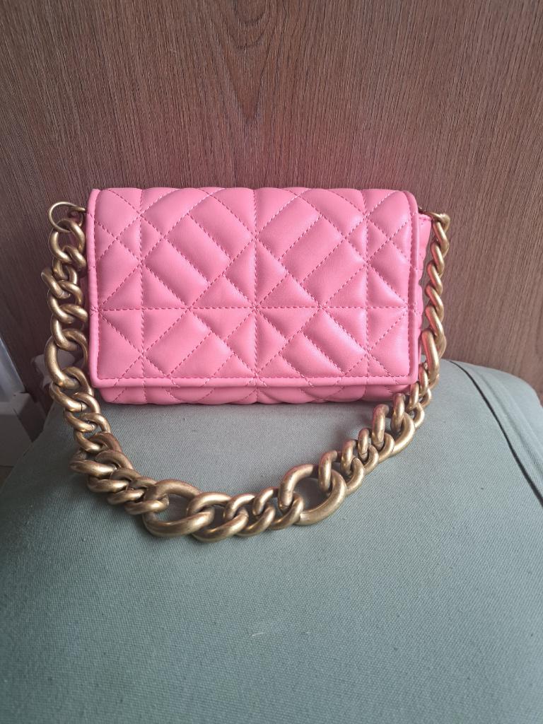 Roze handtas Zara, Sieraden, Tassen en Uiterlijk, Tassen | Damestassen, Ophalen of Verzenden, Nieuw, Roze, Handtas