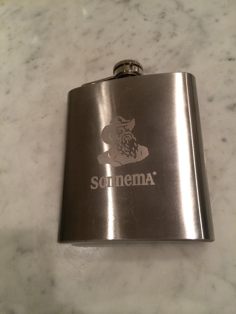 Sonnema RVS Zakfles ZGAN!!!, Verzamelen, Ophalen, Zo goed als nieuw, Gebruiksvoorwerp