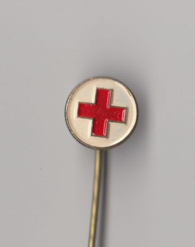 Rode Kruis logo speldje, Gebruikt, Niet vindbaar, Niet vindbaar, Speldje of Pin