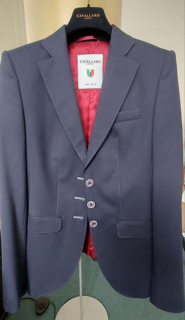 Cavallaro Napoli zomer Colbert/Blazer maat 38, Kleding | Dames, Ophalen, Zo goed als nieuw, Blauw