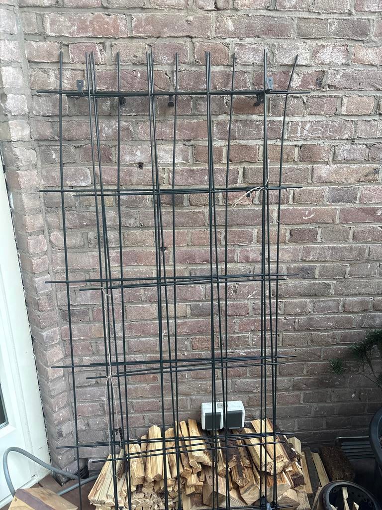 4x Klimplanten rek 145h x 55b, Ophalen, Gebruikt