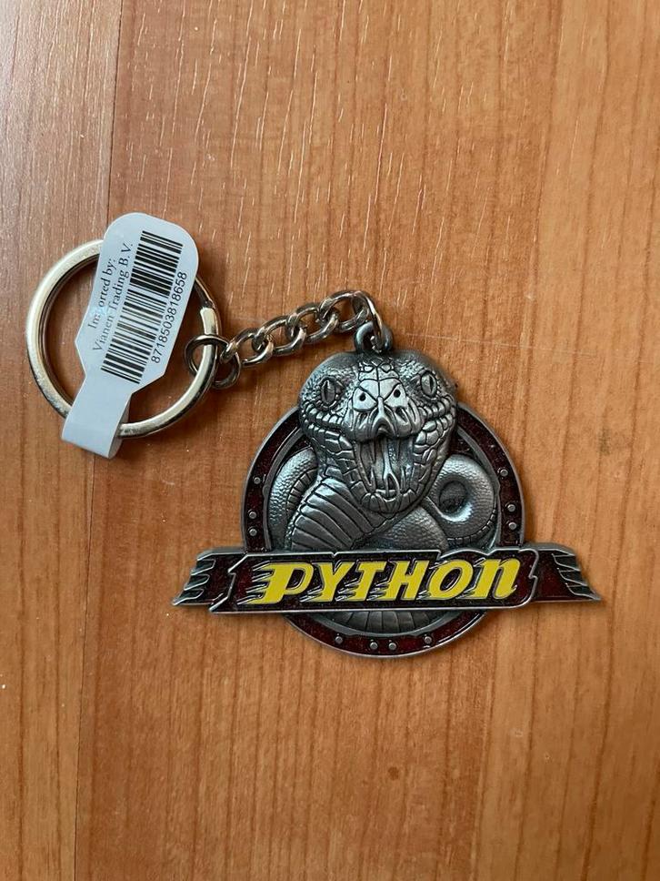 Python Sleutelhanger efteling - Stoer Slangenontwerp, Verzamelen, Efteling, Nieuw, Ophalen of Verzenden