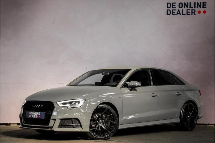 Audi A3 Limousine 35 TFSI S edition Black |Quantum|19inch|Vi, Auto's, Audi, Bedrijf, Te koop, A3, ABS, Airbags, Airconditioning