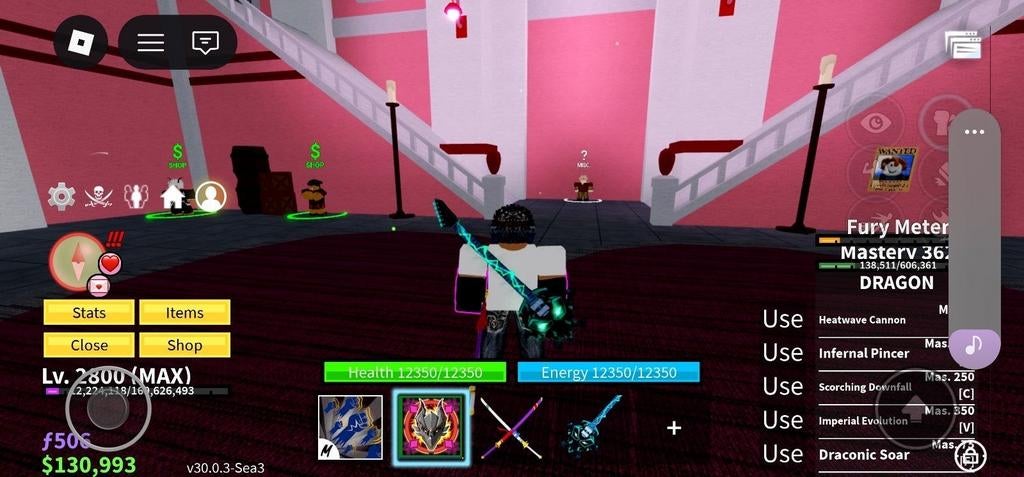 blox fruits account met perm dragon(met mastery 350), Verzenden, Nieuw