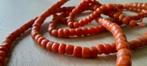 bloedkoraal mooie antieke losse kralen, Sieraden, Tassen en Uiterlijk, Antieke sieraden, Ophalen of Verzenden, Overige materialen
