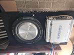 Soundstream Stealth platte Subwoofer met Versterker, Ophalen of Verzenden, Gebruikt