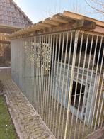Hondenren met inpandig  nachthok, Ophalen, Gebruikt, 110 cm of meer, 100 cm of meer